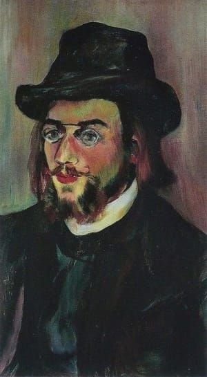 Artwork Title: Portrait of composer Erik Satie 2