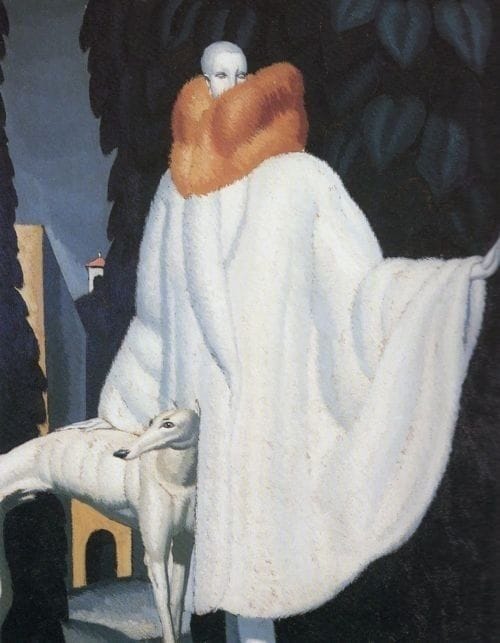 Artwork Title: Woman with Stole