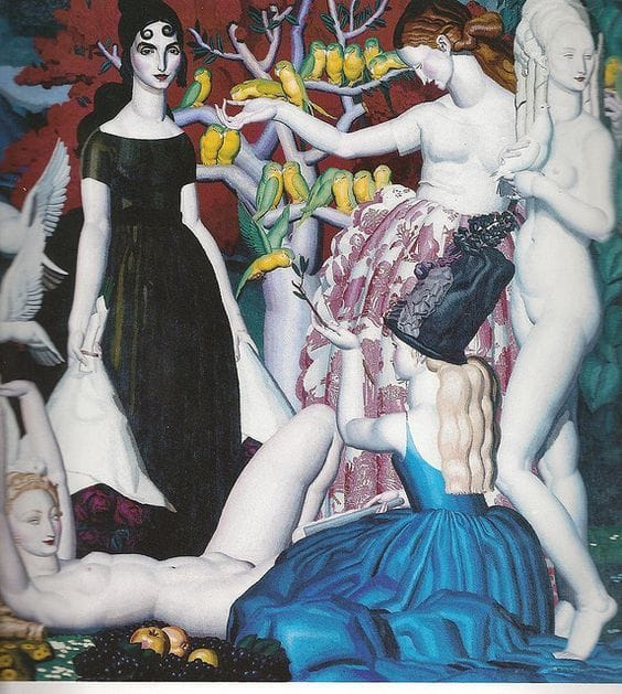 Artwork Title: Les Perruches (The Parakeets)