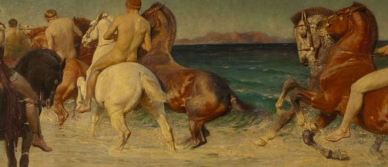 Artwork Title: On the Sea-Beat Shore: Where Thracians Tame Wild Horses