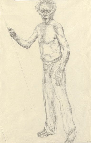 Artwork Title: Self-Portrait, Standing
