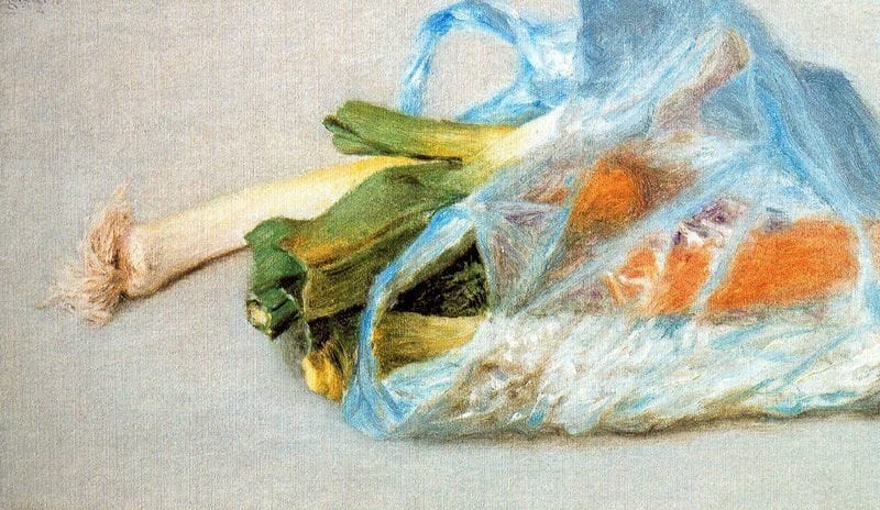 Artwork Title: Greens in a Plastic Bag
