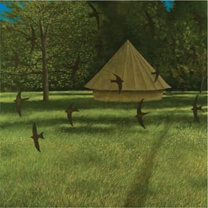 Artwork Title: Swifts and Tent
