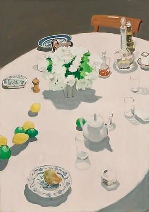 Artwork Title: Dinner Table (Table at Night)