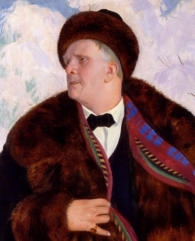 Artwork Title: Portrait of Fyodor Chaliapin