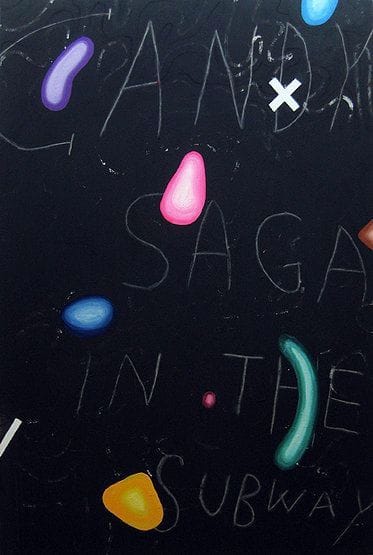 Artwork Title: Candy Saga in the Subway