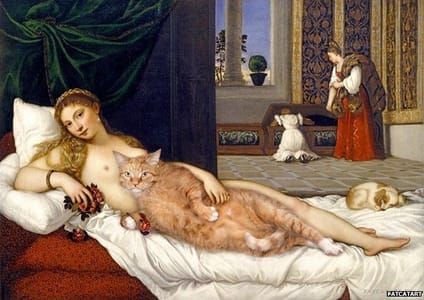 Artwork Title: Venus of Urbino happily ever after, based on Titian