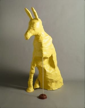 Artwork Title: Yellow donkey (a part of: Life, Death, Misc.)