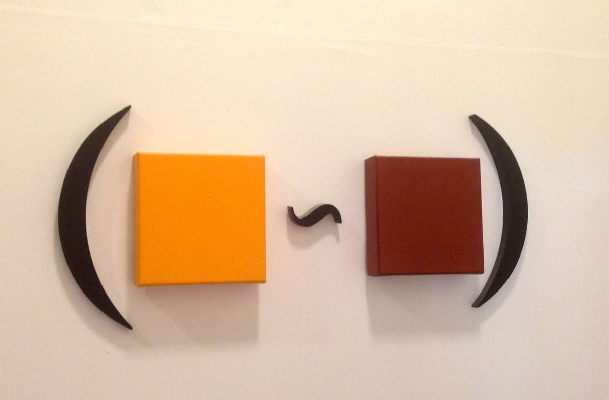 Artwork Title: Hipótesis para una semejanza y paréntesis