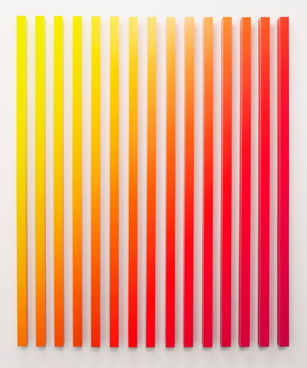 Artwork Title: Yellow to Magenta (Sunkist)