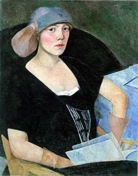Artwork Title: Женский портрет (Portrait of a Woman)