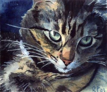 Artwork Title: Main Coon Tabby Cat