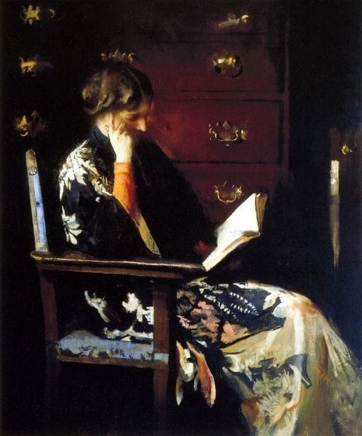 Artwork Title: Mary Reading