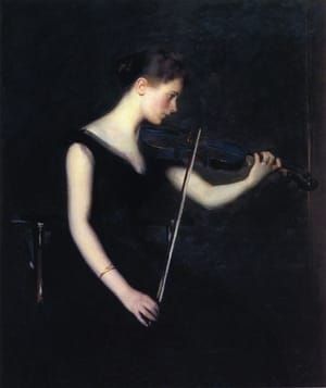 Artwork Title: Girl with Violin
