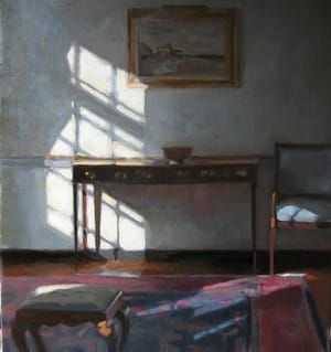 Artwork Title: Living Room, Sunlit