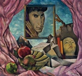 Artwork Title: Portrait of Jean Cocteau