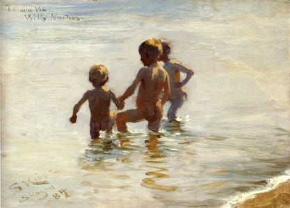 Artwork Title: A Summer's Day at Skagen South Beach