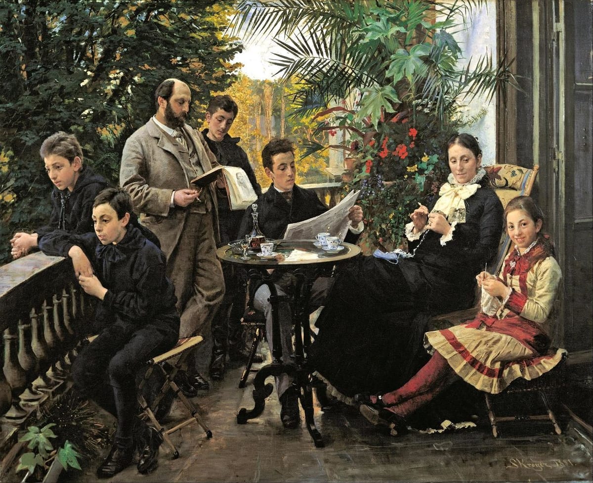 Artwork Title: The Hirschsprung family