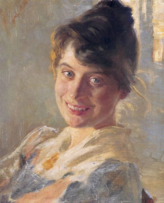 Artwork Title: Portrait of the Artist’s Wife, Marie