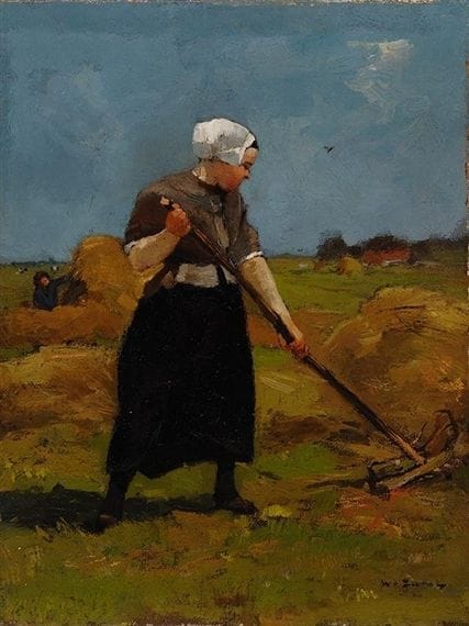 Artwork Title: Haymaking Farmer's Wife