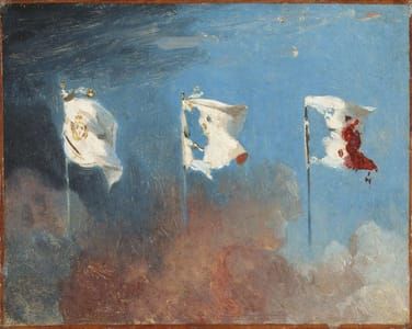 Artwork Title: Les Drapeaux (The flags)