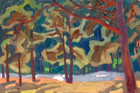 Artwork Title: Pine Trees on the Dunes
