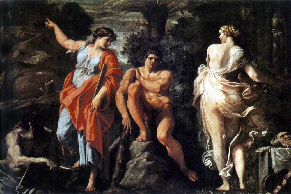 Artwork Title: The Choice of Heracles