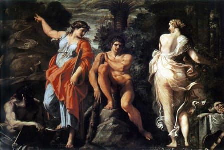 Artwork Title: The Choice of Heracles