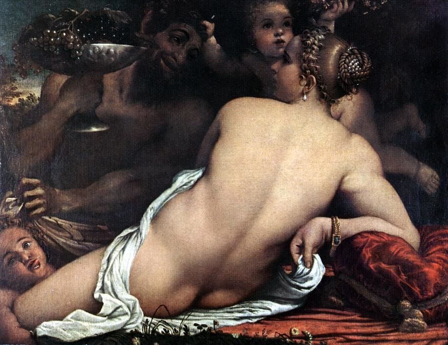 Artwork Title: Venus with a Satyr and Cupids