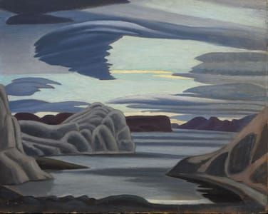 Artwork Title: Lake Harbour, South Shore, Baffin Island, Morning