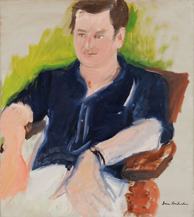 Artwork Title: Portrait of John Ashbery