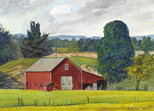 Artwork Title: New England Barn
