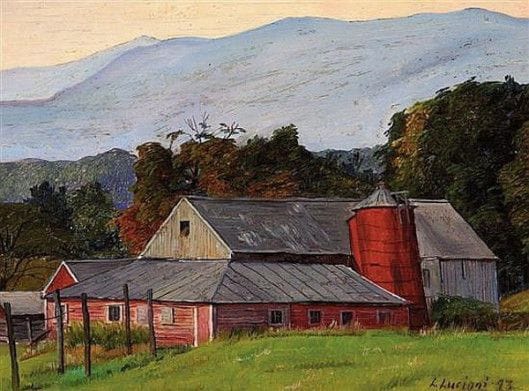 Artwork Title: The Red Barn