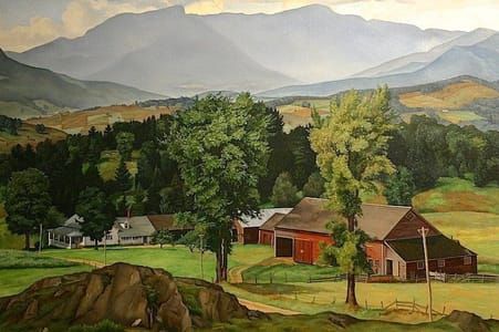 Artwork Title: Mount Mansfield, Vermont