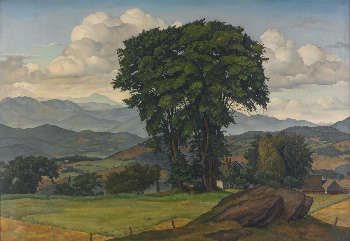 Artwork Title: Vermont Landscape