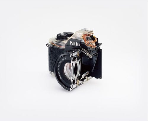 Artwork Title: Cutaway model Nikon EM