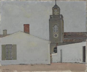Artwork Title: Church on the island of Yeu