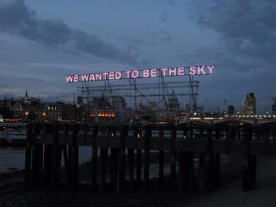 Artwork Title: We Wanted to be the Sky