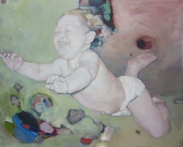 Artwork Title: The Flying Pamper / Fly Baby Fly