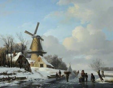 Artwork Title: Winter Scene