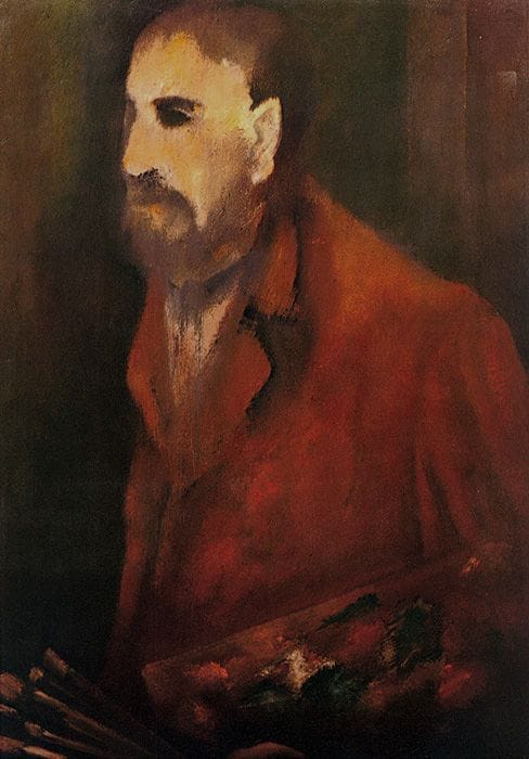 Artwork Title: Zelfportret met palet (Self Portrait with Palette)