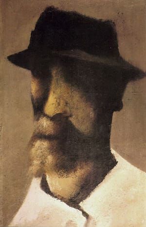 Artwork Title: Zelfportret met hoed (Self Portrait with Had)