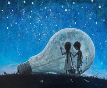 Artwork Title: The Night We Broke The Moon