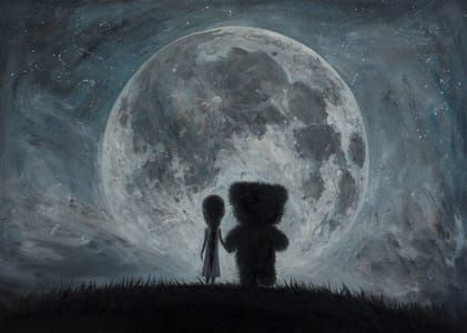 Artwork Title: In My Dreams You Always Bring Me To The Moon.