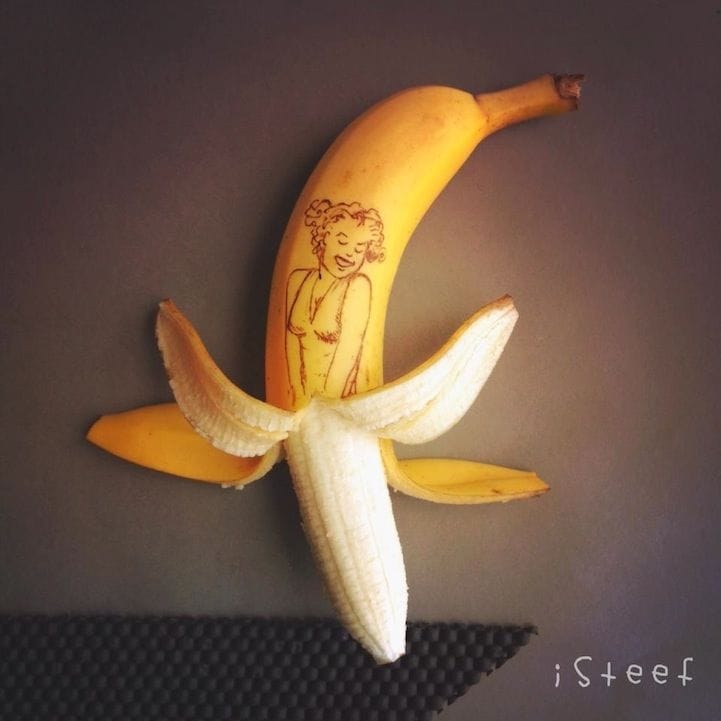 Artwork Title: Banana Marilyn