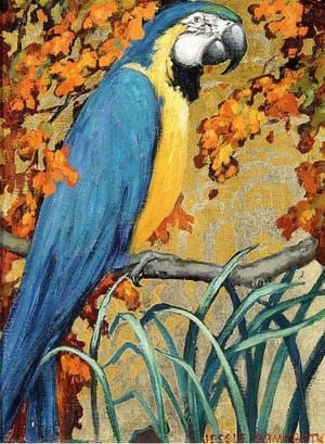 Artwork Title: Blue Macaw
