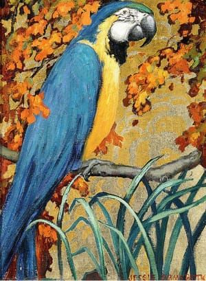 Artwork Title: Blue Macaw