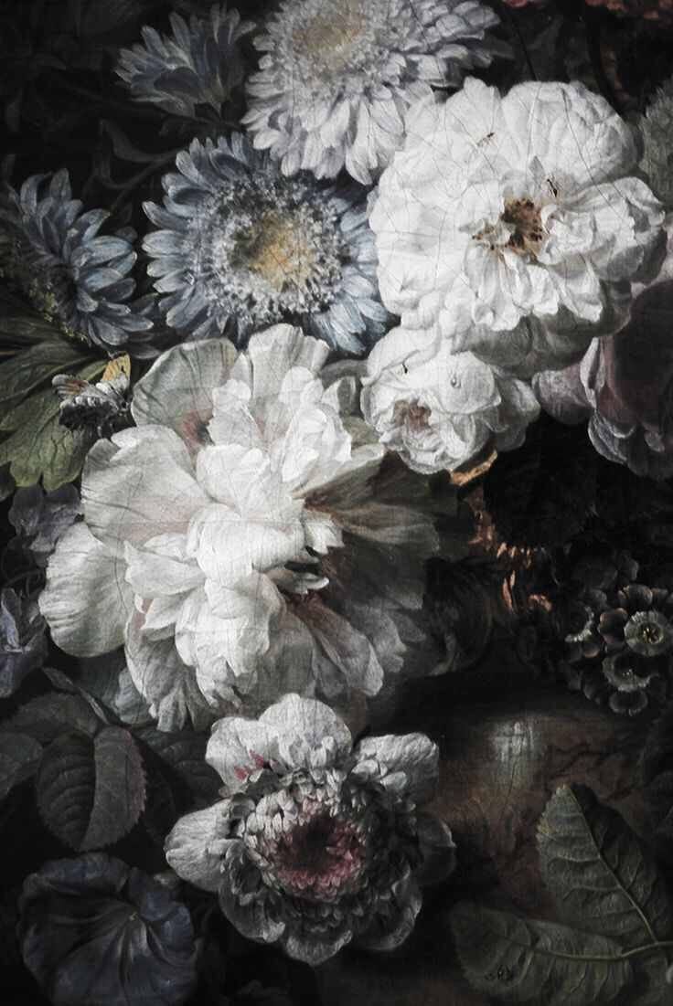 Artwork Title: Still Life with Flowers, (detail)