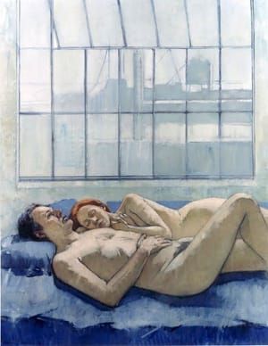 Artwork Title: New York Window (Couple)