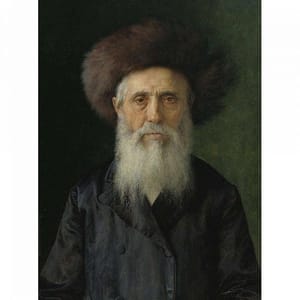 Artwork Title: Portrait of a Man with a Streimel